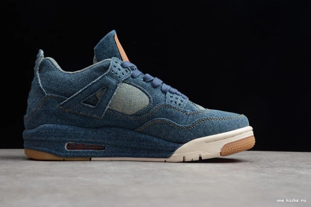 Rep Onekick Denim Jordan 4 Nike AO2571-401 Levi's Air x 0810